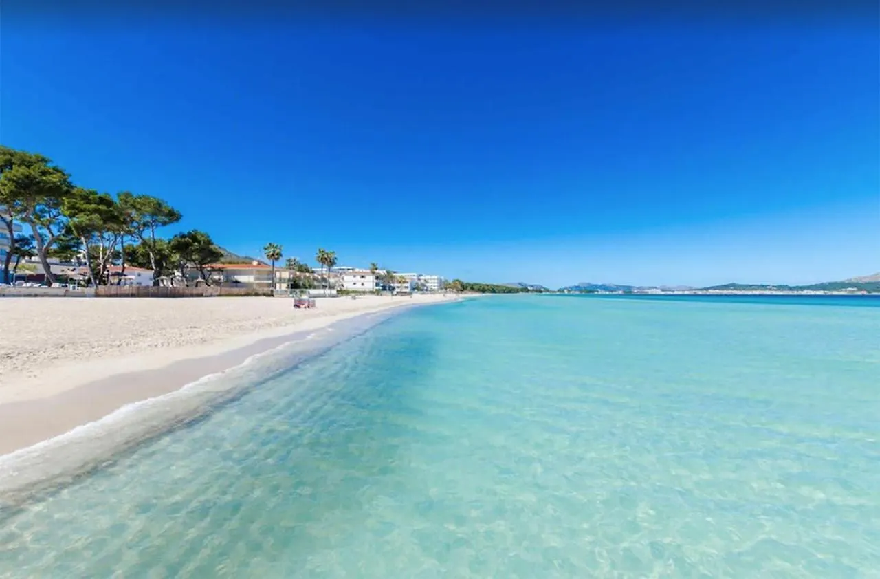 Benestar Pool And Beach In Platja De Muro Spain